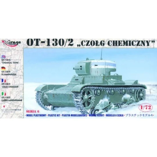 OT-130/2 Flammpanzer, 1/72 - Mirage Hobby 72615 OT-130/2 Flammpanzer, 1/72 - Mirage Hobby 72615