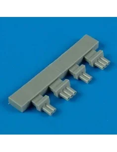 F6F-3/5 Hellcat exhaust for Eduard, 1/72 - Quickboost QB72 337