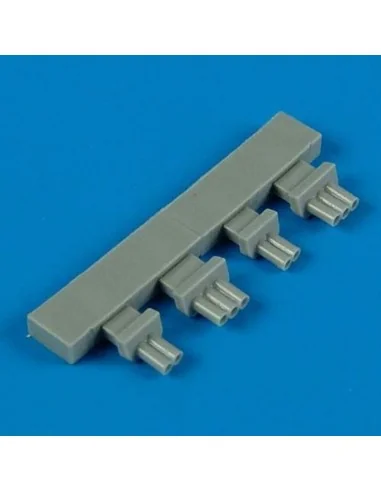 F6F-3/5 Hellcat exhaust for Eduard, 1/72 - Quickboost QB72 337