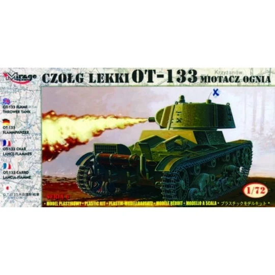 Flammpanzer OT-133 finnische Beuteversion - Mirage Hobby 72616