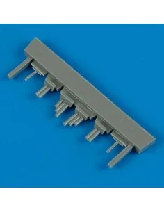 F6F-3N/5N Hellcat night exhaust, ant.(ED), 1/72 - Quickboost QB72 341