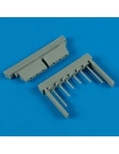 F6F-3/5 Hellcat gun barrels for Eduard, 1/72 - Quickboost QB72 349
