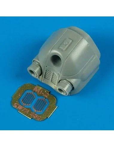 Mi-2 Hoplite air intake for Hobby Boss, 1/72 - Quickboost QB72 350
