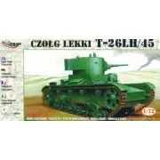 Leichter Panzer T-26 LH/45, 1/72 - Mirage Hobby 72617 Leichter Panzer T-26 LH/45, 1/72 - Mirage Hobby 72617