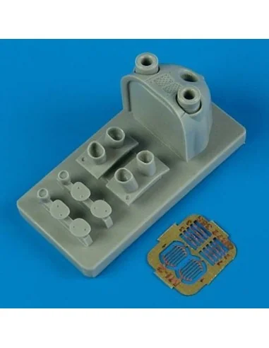 Mi-2 Hoplite set (air intake, exhaust), 1/72 - Quickboost QB72 355