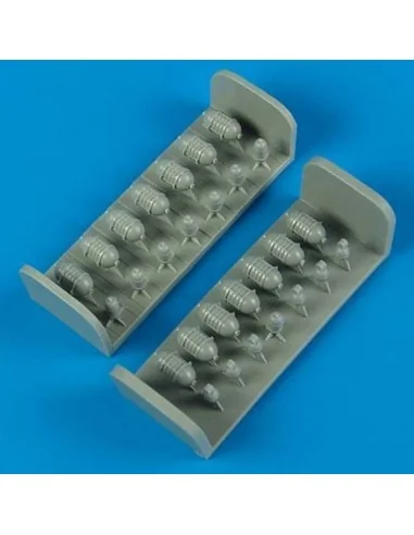 B-17 Flying fortress oxygen cylinders, 1/72 - Quickboost QB72 356