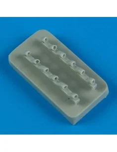 Yak-3 exhaust for Zvezda, 1/72 - Quickboost QB72 384