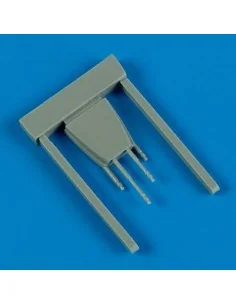 Bf 110E gun barrels for Eduard, 1/72 - Quickboost QB72 386