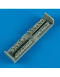 Bf 110E exhaust for Eduard, 1/72 - Quickboost QB72 387