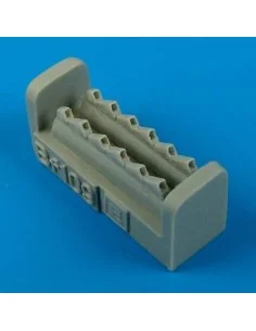 Bf 109E exhaust for Airfix, 1/72 - Quickboost QB72 399