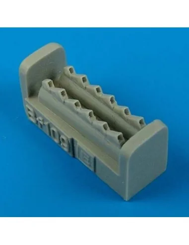 Bf 109E exhaust for Airfix, 1/72 - Quickboost QB72 399