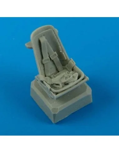 Bf 109E seat with safety belts, 1/72 - Quickboost QB72 401