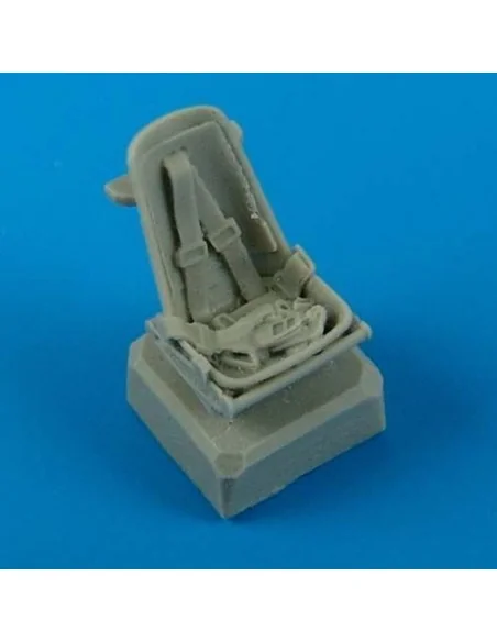 Bf 109E seat with safety belts, 1/72 - Quickboost QB72 401
