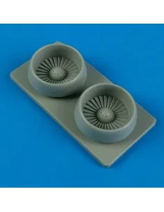 A-10A Thunderbolt II cor fan blades f HB, 1/72 - Quickboost QB72 411