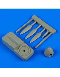 Ju 87B/R Stuka propeller w/tool f.Fujimi, 1/72 - Quickboost QB72 422