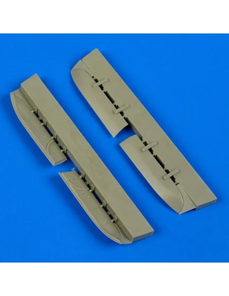Bf 110 undercarriage covers f. Eduard, 1/72 - Quickboost QB72 433