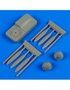 Ju 88A propeller w/tool for Revell/Haseg, 1/72 - Quickboost QB72 434
