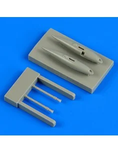 Gloster Gladiator gun pods for Airfix, 1/72 - Quickboost QB72 453