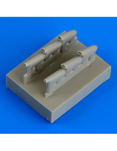 Hurricane Mk.I-late exhaust f. Airfix, 1/72 - Quickboost QB72 456