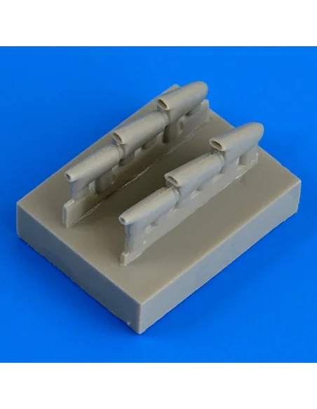 Hurricane Mk.I-late exhaust f. Airfix, 1/72 - Quickboost QB72 456
