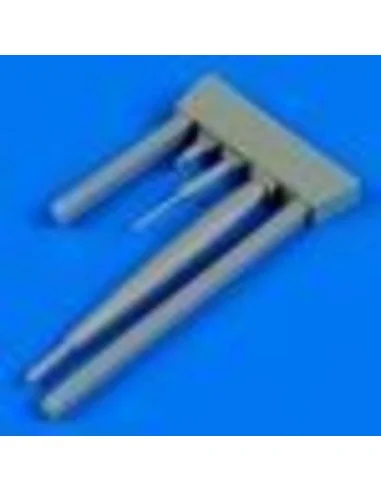 MiG-15bis gun barrels for Eduard, 1/72 - Quickboost QB72 464