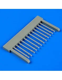 Lancaster B.II gun barrels-oval type f.A, 1/72 - Quickboost QB72 465