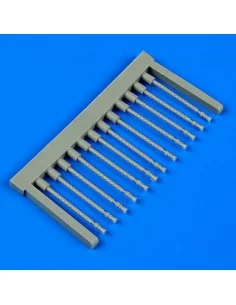 Landcaster B.II gun barrels (round pef)A, 1/72 - Quickboost QB72 469