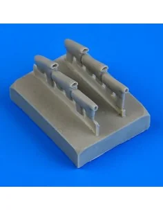 Defiant Mk.I exhaust-rounded for Airfix, 1/72 - Quickboost QB72 482