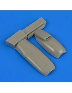Spitfire Mk.IXc Late engine covers f.Edu, 1/72 - Quickboost QB72 526