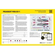 Peugeot 905 EV 1, 1/24 - Heller 80718 Peugeot 905 EV 1, 1/24 - Heller 80718