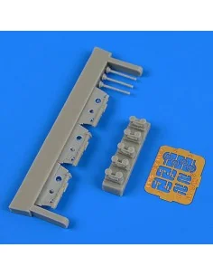 Heinkel He 111P-2 gun barrels f. Airfix, 1/72 - Quickboost QB72 531