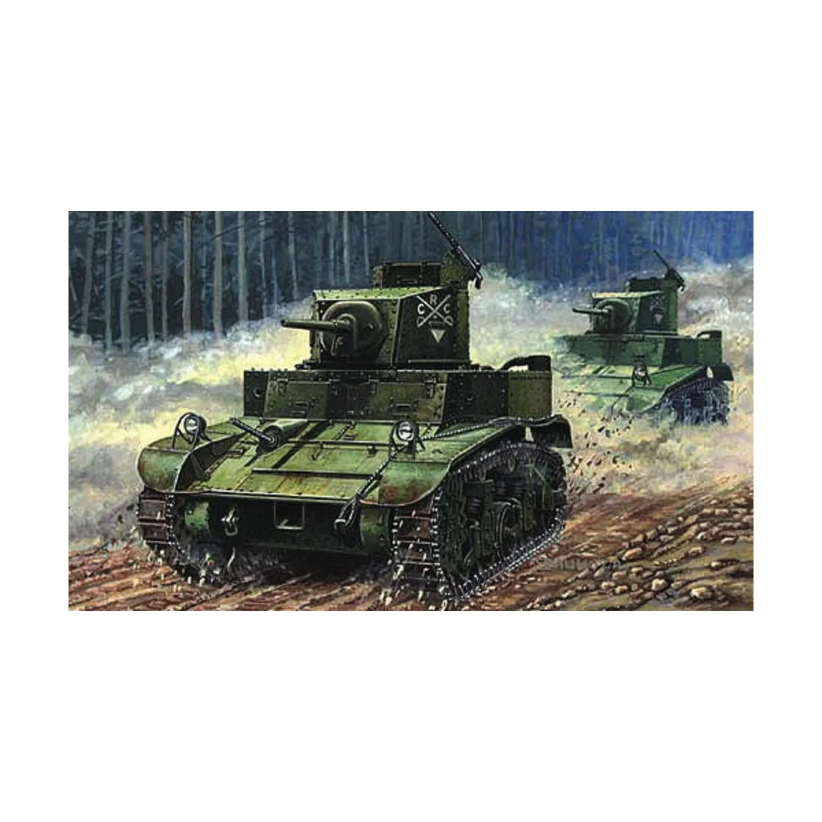 M3 US Light Tank 'First Hundred' - Mirage Hobby 726070