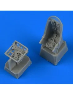 Ju 87 Stuka seats with safety belts, 1/72 - Quickboost QB72 543