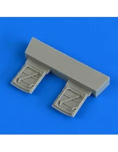 Spitfire Mk.IX cockpit's door for Eduard, 1/72 - Quickboost QB72 559
