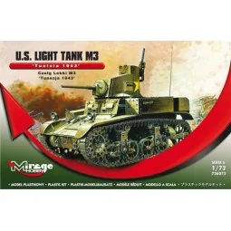 U.S. Light Tank M3 "Tunisia 1943" - Mirage Hobby 726073
