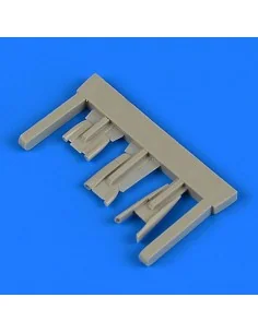 MiG-21MF air scoops for Eduard, 1/72 - Quickboost QB72 580