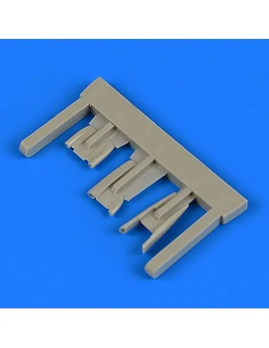 MiG-21MF air scoops for Eduard, 1/72 - Quickboost QB72 580