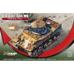 U.S. Light Tank M5 "TUNISIA 1942" - Mirage Hobby 726077