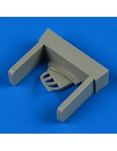 DH.82a Tiger Moth exhaust for Airfix, 1/72 - Quickboost QB72 592