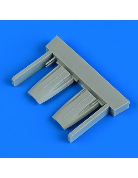 Bf 109G-6 gun barrels f. Tamiya, 1/72 - Quickboost QB72 617