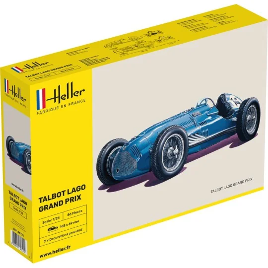 Talbot Lago Grand Prix, 1/24 - Heller 80721 Talbot Lago Grand Prix, 1/24 - Heller 80721