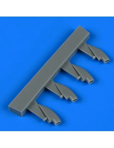 Petlyakov Pe-2 air intakes for Zvezda, 1/72 - Quickboost QB72 632