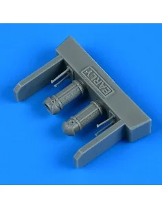 Bf 109F/G tropical filter - early for ACA/ITA/FINE, 1/72 - Quickboo...