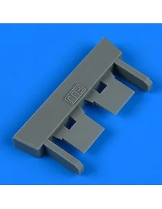 F-14 Tomcat ECS heat exchanger exhaust grills for Fujimi, 1/72 - Qu...