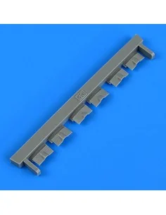 La-5 exhaust flaps for CLEAR PROP, 1/72 - Quickboost QB72 658