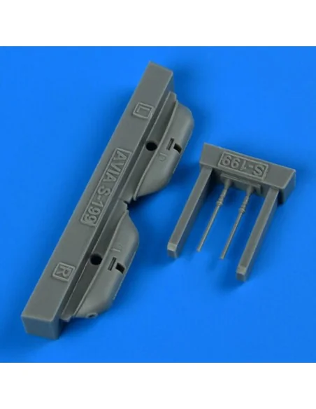 Avia S-199 cannon pods, 1/72 - Quickboost QB72 679