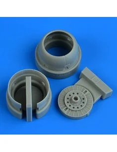 Fw 190D-9 cowling and cooling flaps (closed) for IBG, 1/72 - Quickb...