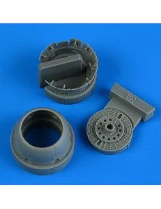 Fw 190D-9 cowling & cooling flaps (opened), 1/72 - Quickboost QB72 692