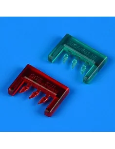Bf 109F/G/K colored position lights, 1/72 - Quickboost QB72 697