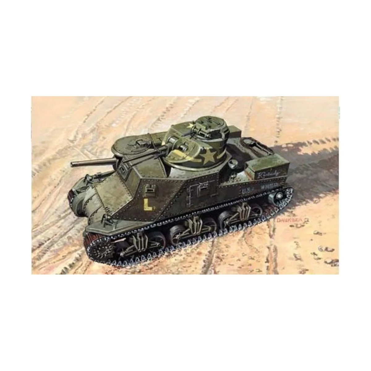 M3 General Lee, 1/72 - Mirage Hobby 72801